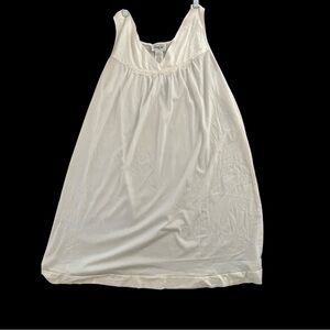 VTG Vanity Fair Nylon Nightgown Ivory L